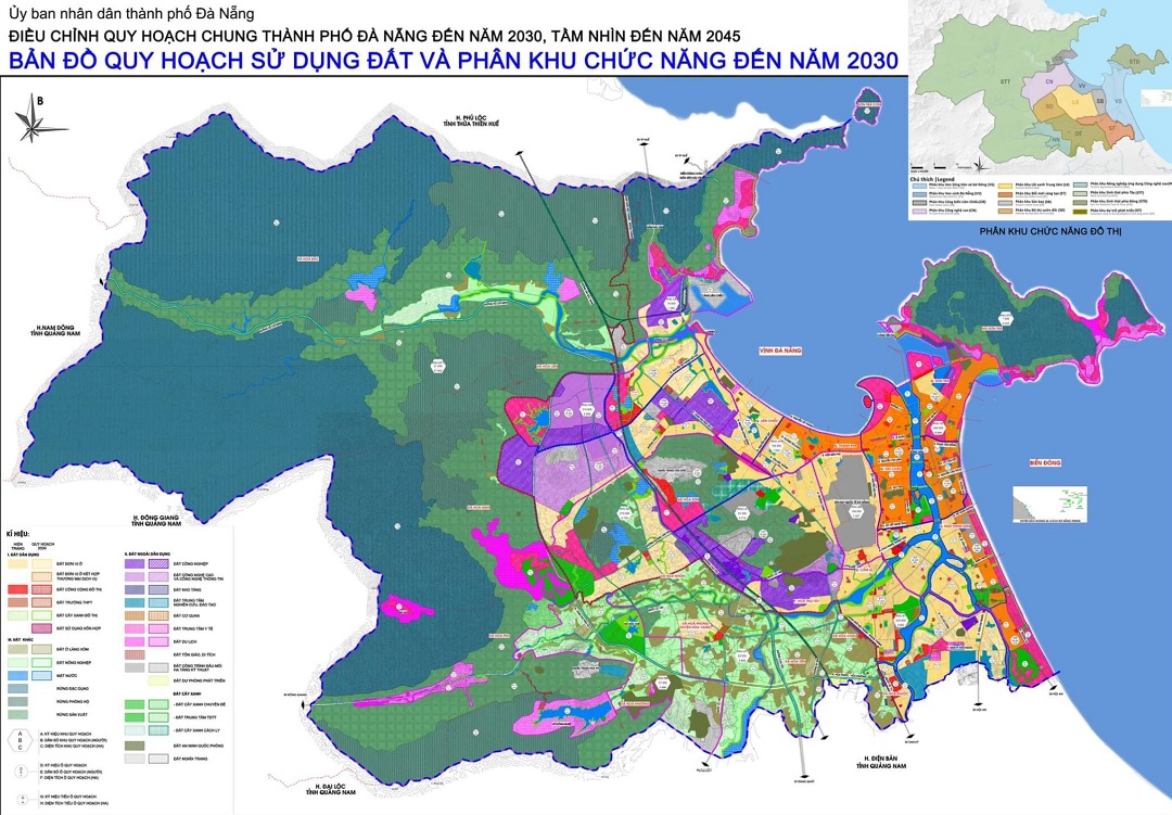 quy hoach da nang 2030 2045 1 - Có nên đầu tư căn hộ Sun Ponte Residence Đà Nẵng