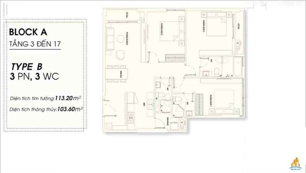 can ho 3 pn the win city