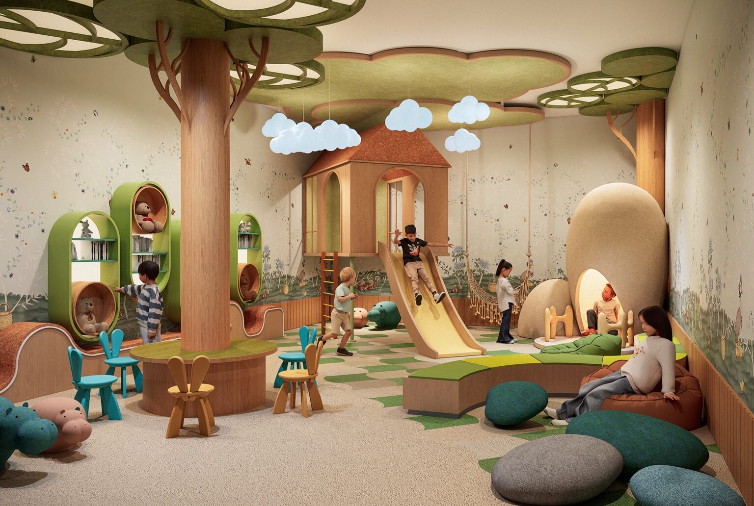 tien ich noi khu can ho cao cap galia hanoi