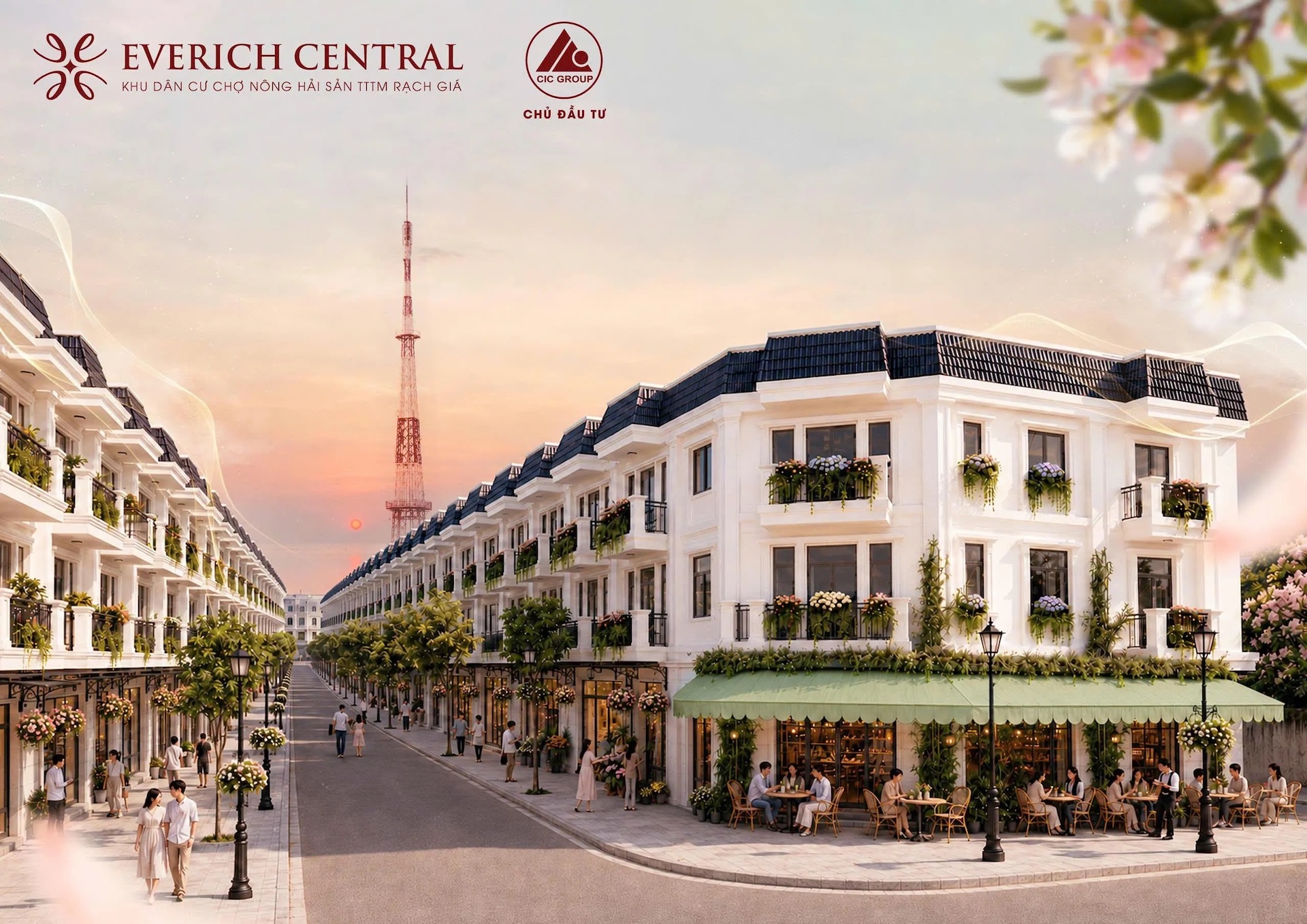 nha pho everich central